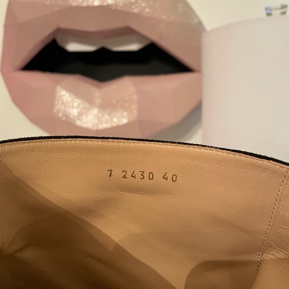 Sergio Rossi Black Booties Size 40 - Picture 6 of 7